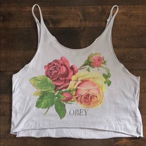 Obey Flower Tank Top